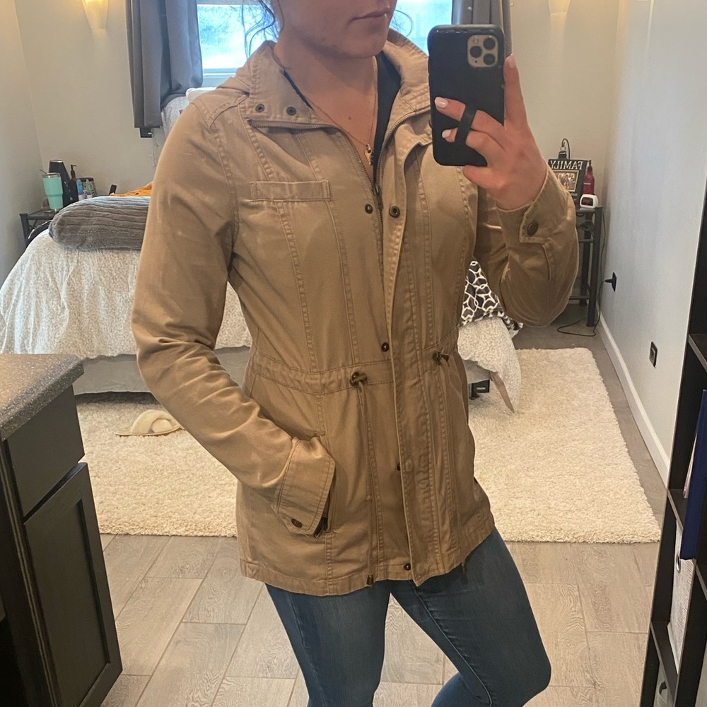 Tan Cargo Jacket